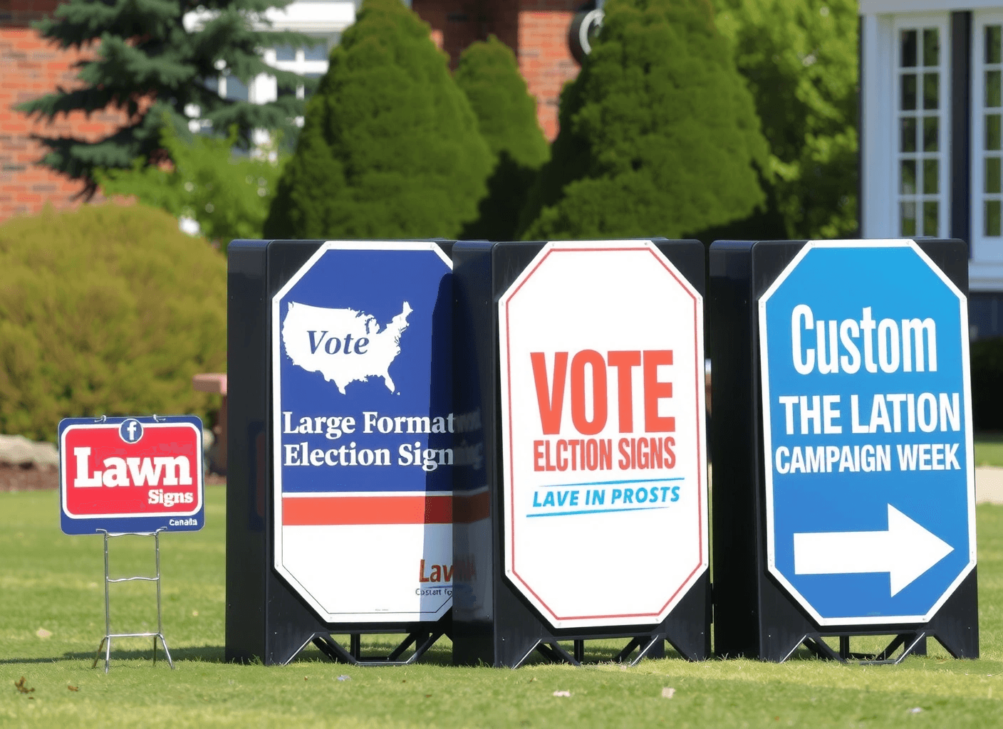 Election Signs sample